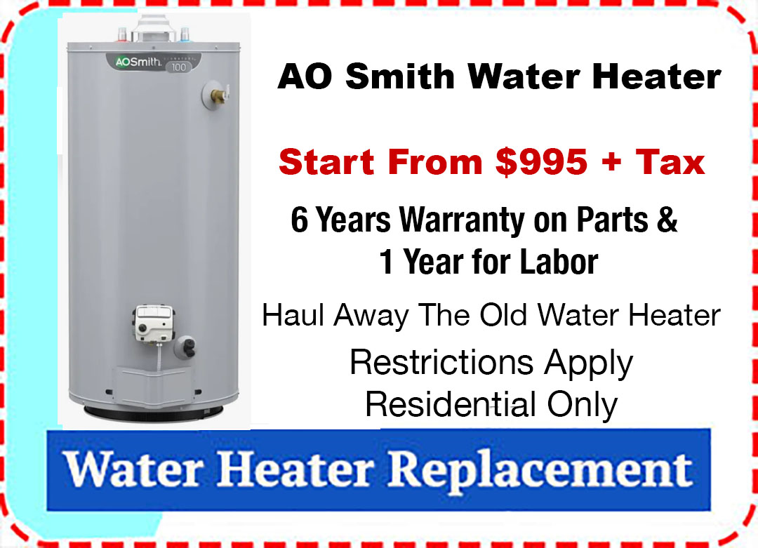 water heater replacement